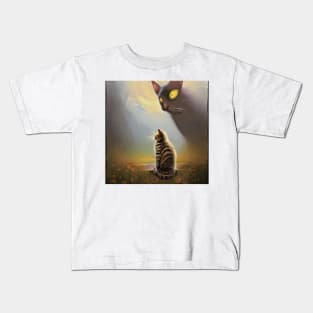 Cat ghosts Kids T-Shirt